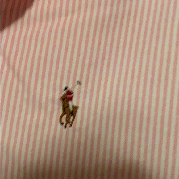 RL striped button down top - Picture 2 of 3